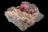 Magenta Erythrite Crystal Cluster - Morocco #159443-2